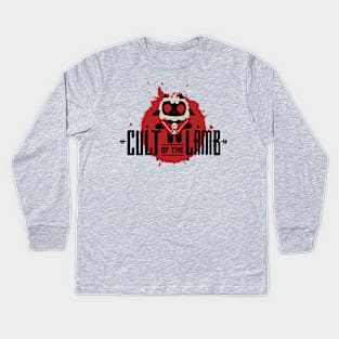 Cult of the Lamb Fan Logo Kids Long Sleeve T-Shirt